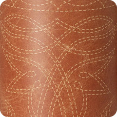 Saddle Stitch Cognac Mega Mug 40oz